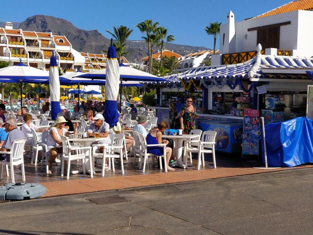 Seafront New Modern Apartment Playa de las Americas  Luaran gambar